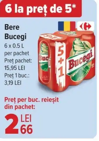 Carrefour Bere Bucegi Ofertă