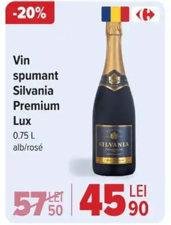 Carrefour Vin spumant Silvania Premium Lux 0.75L Ofertă