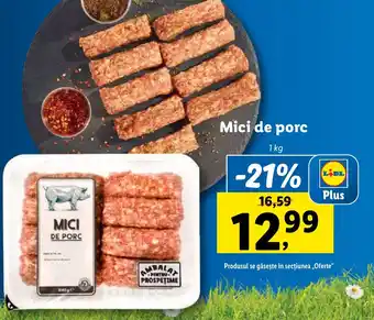 Lidl Mici de porc Ofertă