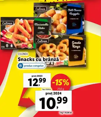 Lidl CULINEA Snacks cu brânză Ofertă