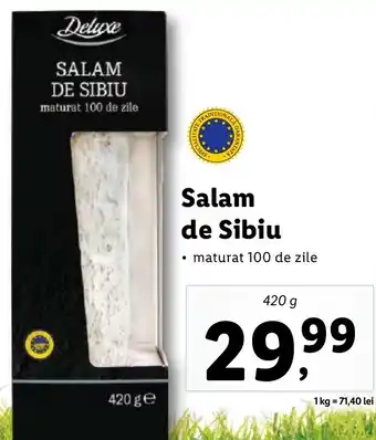 Lidl Salam de Sibiu Ofertă