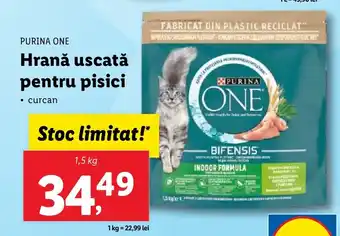 Lidl PURINA ONE Hrană uscată pentru pisici Ofertă