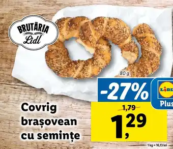 Lidl Covrig braşovean cu seminţe Ofertă