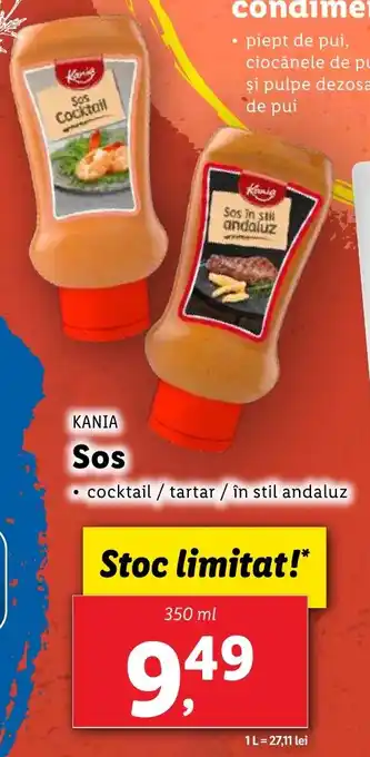 Lidl ΚΑΝΙΑ Sos Ofertă