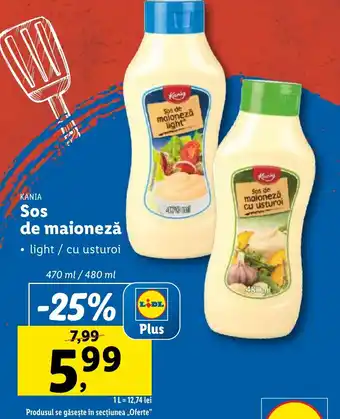 Lidl ΚΑΝΙΑ Sos de maionezǎ Ofertă