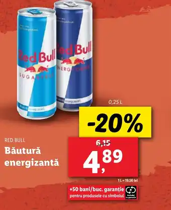 Lidl RED BULL Băutură energizantă Ofertă