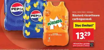 Lidl PEPSI / PEPSI TWIST / MIRINDA Băutură răcoritoare carbogazoasă Ofertă