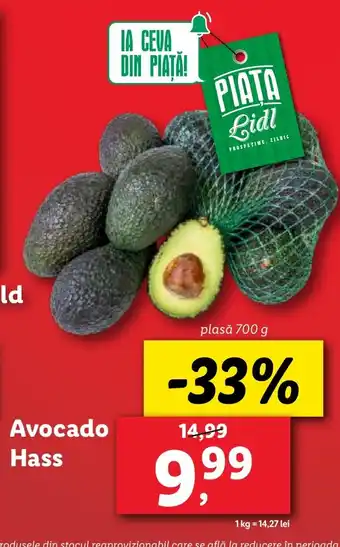 Lidl Avocado Hass Ofertă