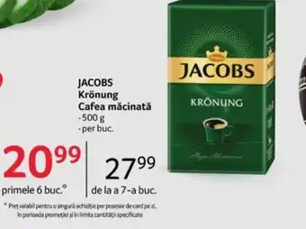 Selgros JACOBS Krönung Cafea măcinată Ofertă