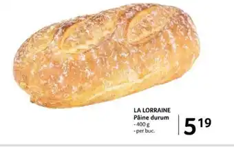 Selgros LA LORRAINE Pâine durum Ofertă