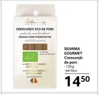 Selgros SILVANIA GOURMET Crenvursti de porc Ofertă