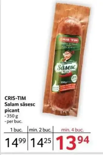 Selgros CRIS-TIM Salam sǎsesc picant Ofertă