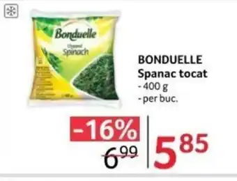 Selgros BONDUELLE Spanac tocat Ofertă