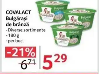 Selgros COVALACT Bulgăraşi de brânză Ofertă