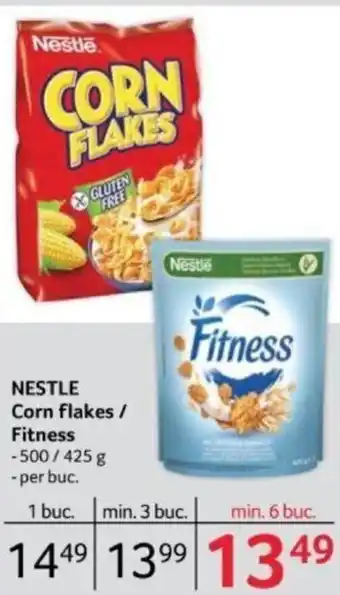 Selgros NESTLE Corn flakes / Fitness Ofertă