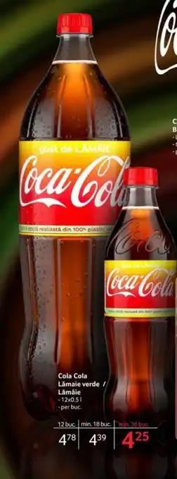 Selgros Coca Cola Lǎmaie verde / Lămâie Ofertă