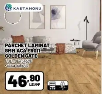 Ambient PARCHET LAMINAT 8MM AC4 FRO11 GOLDEN GATE Ofertă