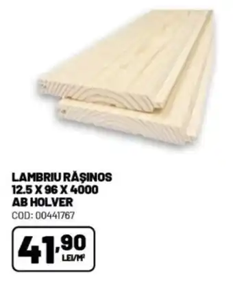 Ambient LAMBRIU RĂŞINOS 12.5 x 96 x 4000 AB HOLVER Ofertă