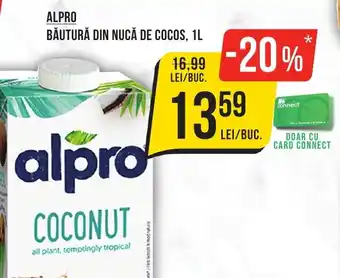 Mega Image ALPRO BĂUTURĂ DIN NUCĂ DE COCOS, 1L Ofertă