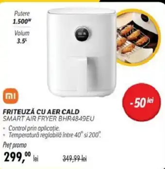 Flanco FRITEUZĂ CU AER CALD SMART AIR FRYER BHR4849EU Ofertă