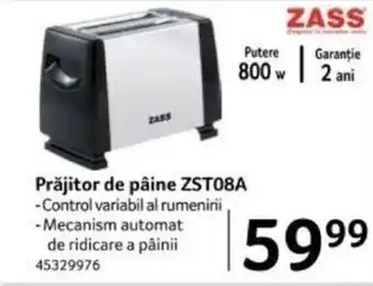 Selgros Prăjitor de pâine ZST08A Ofertă