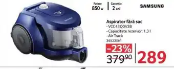 Selgros Aspirator fără sac -VCC43Q0V3B Ofertă