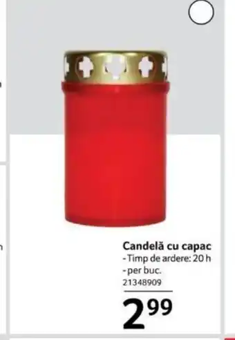 Selgros Candelă cu capac Ofertă