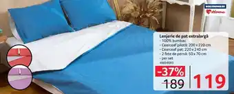 Selgros Lenjerie de pat extralargă Ofertă