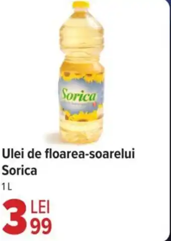 Carrefour Ulei de floarea-soarelui Sorica 1L Ofertă