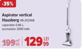 Carrefour Aspirator vertical Hausberg HB-2025AB Ofertă