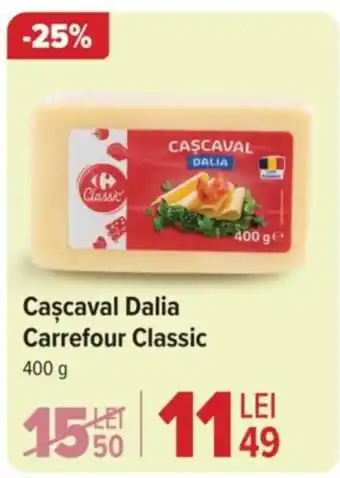 Carrefour Cascaval Dalia Carrefour Classic Ofertă