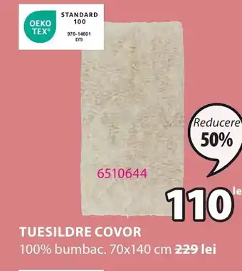JYSK TUESILDRE COVOR Ofertă