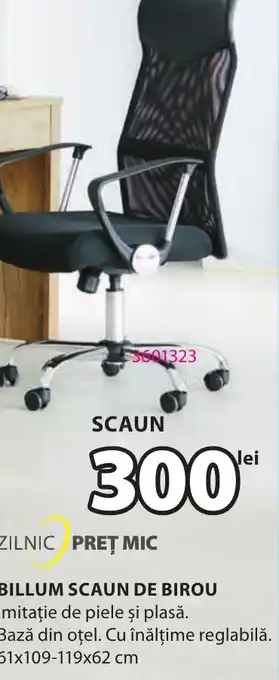 JYSK BILLUM SCAUN DE BIROU Ofertă