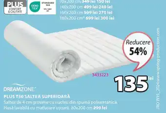 JYSK PLUS T50 SALTEA SUPERIOARĂ Ofertă