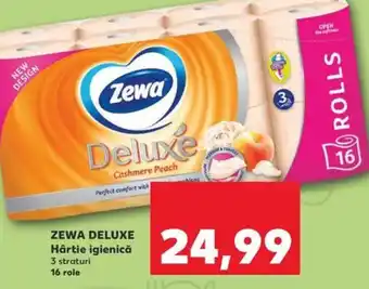 Kaufland ZEWA DELUXE Hârtie igienicǎ Ofertă