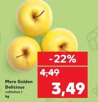 Kaufland Mere Golden Delicious Ofertă