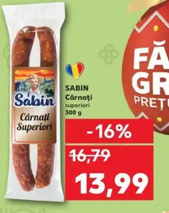 Kaufland SABIN Cârnați Ofertă