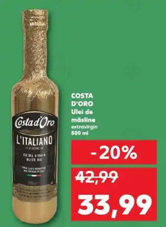 Kaufland COSTA D'ORO Ulei de măsline extravirgin 500 ml Ofertă