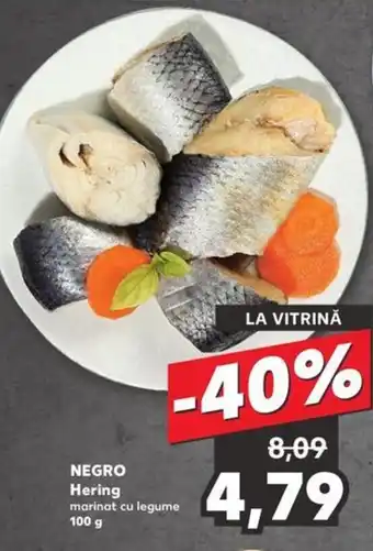 Kaufland NEGRO Hering Ofertă