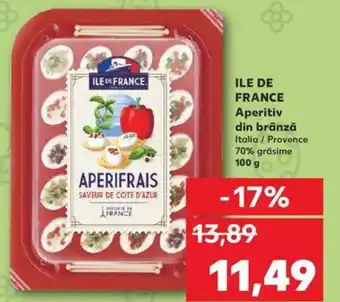 Kaufland ILE DE FRANCE Aperitiv din brânză Ofertă