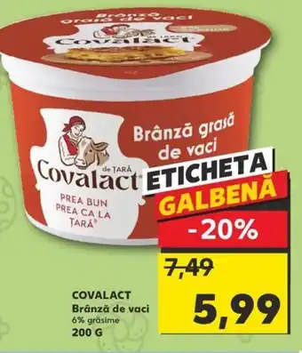 Kaufland COVALACT Brânză de vaci Ofertă
