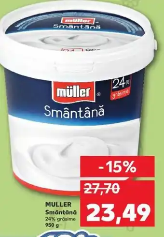 Kaufland MULLER Smântână Ofertă