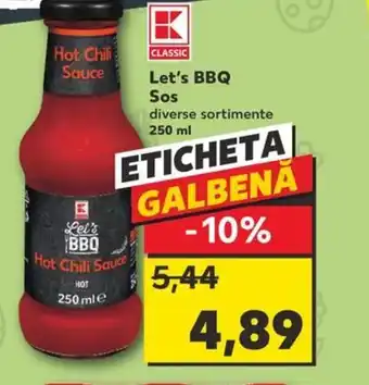 Kaufland Let's BBQ Sos Ofertă