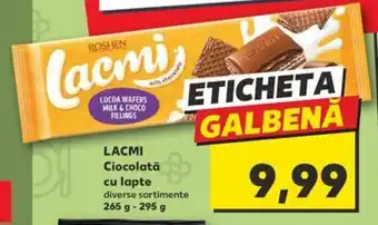 Kaufland LACMI Ciocolată cu lapte Ofertă