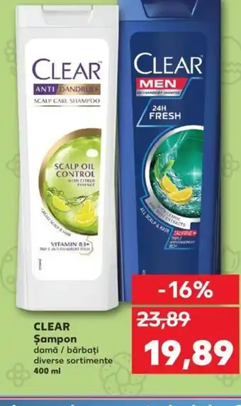 Kaufland CLEAR Şampon Ofertă