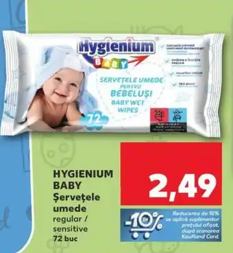 Kaufland HYGIENIUM BABY Şerveţele umede Ofertă