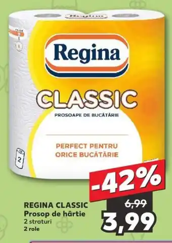 Kaufland REGINA CLASSIC Prosop de hârtie Ofertă