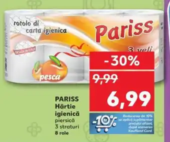 Kaufland PARISS Hârtie igienică Ofertă