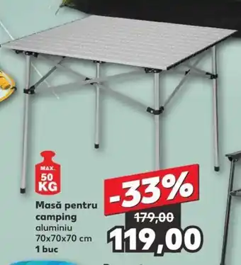 Kaufland Masă pentru camping Ofertă