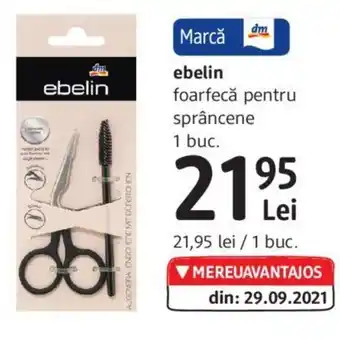 DM Ebelin foarfecă pentru sprâncene Ofertă